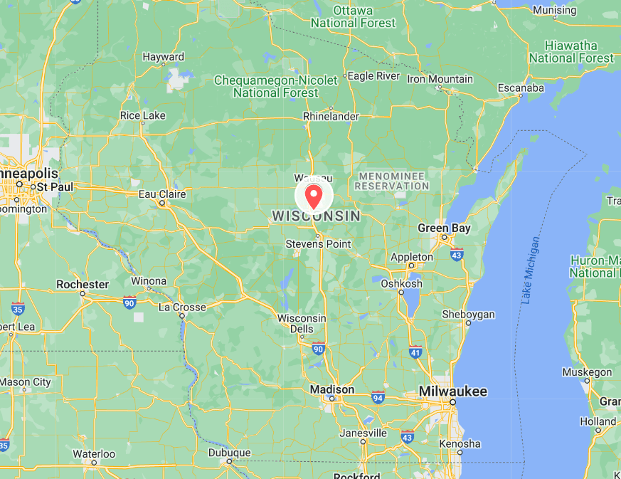 wisconsin map